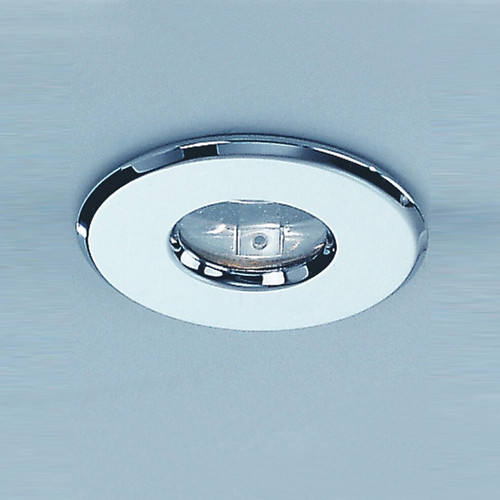 Fran FR187 IP65 Chrome Single Light Recessed Downlight