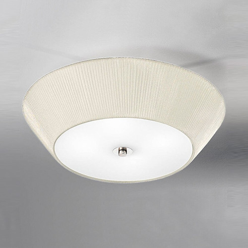 Fran LF2134/4 Cream 4 Light Flush Fitting