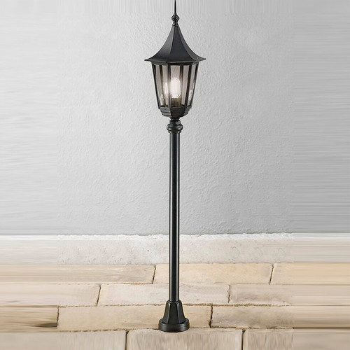 Fran AL1607-1 Boulevard 1 Light Matt Black Exterior Post