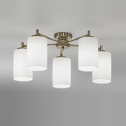 Fran LF2253/5 Decima 5 Light Semi Flush Fitting