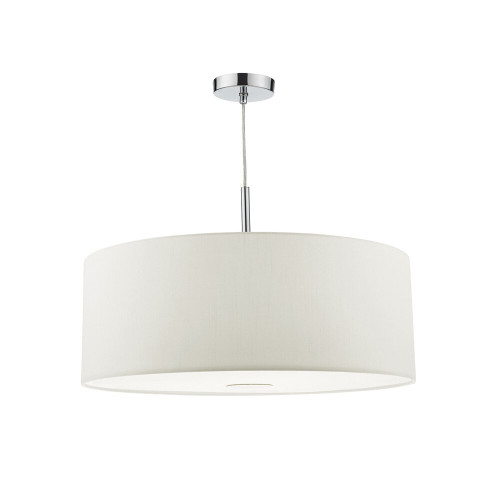 Dar Lighting Dar RON172 Ronda 3 Light Polished Chrome Ceiling Pendant 