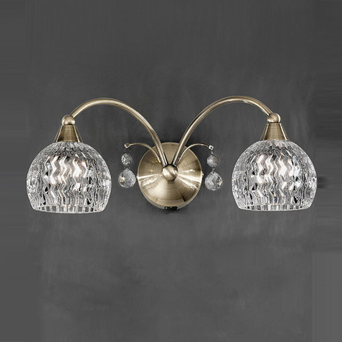 Fran LF2296/2 Jura 2 Light Bronze Wall Light
