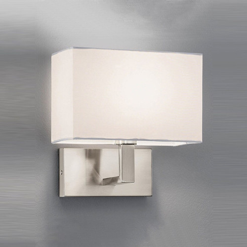 Fran BW045/9892 1 Light Satin Nickel Finish Wall Bracket