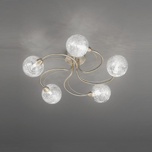 Fran LF2328/5 Gyro 5 Light Bronze Semi Flush Fitting