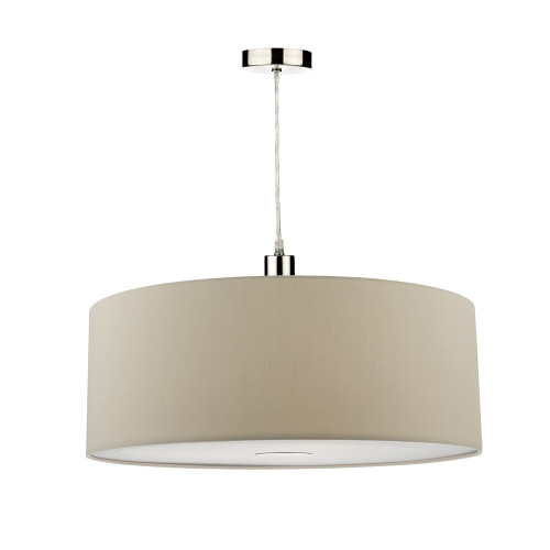 Dar Lighting Dar  RON8629 Easy Fit Taupe Pendant 