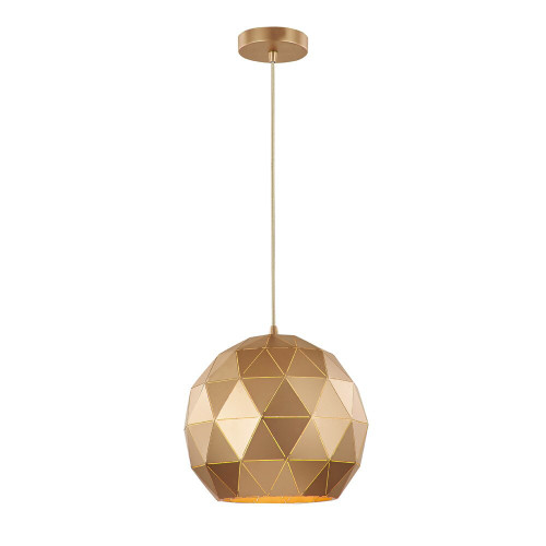 Fran HCP150 Tangent Rose Gold Medium Pendant