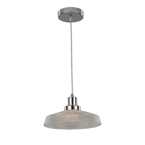 Fran HCP160 Concept 1 Light Small Chrome Pendant