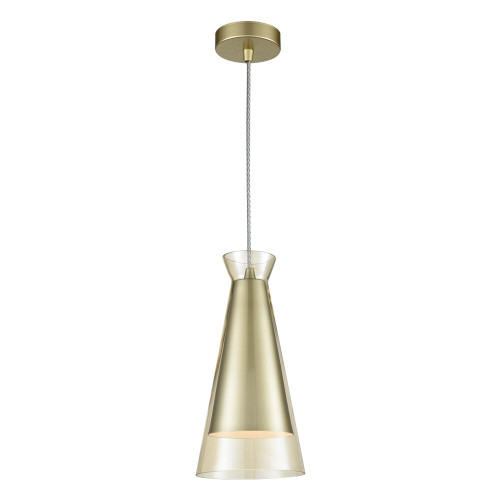 Frankltie HCP164 Konos 1 Light Gold/Champagne Pendant