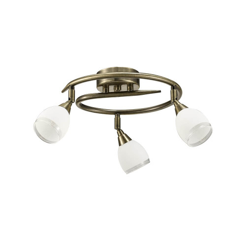 Fran TOPS8983 Lutina 3 Light Bronze Ceiling Spotlight