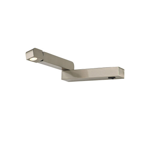 Fran BW073 Satin Nickel LED Left Reading Light Arm