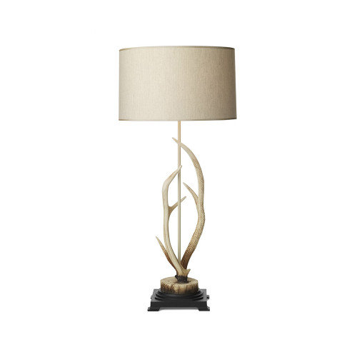 David Hunt Lighting David Hunt ANT4215 Antler 1 Light Bleached Table Lamp