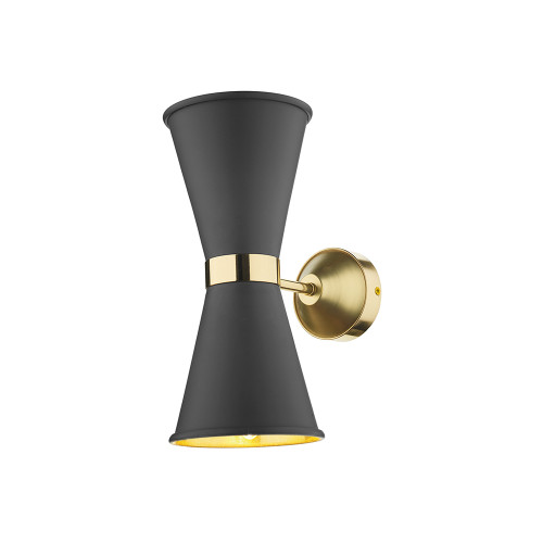 David Hunt Lighting David Hunt HYD09 Hyde 2 Light Metal Wall Bracket
