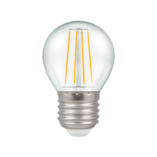Crompton Lamps Crompton 7239 LED Filament Dimmable 5W = 40W Round ES 2700K