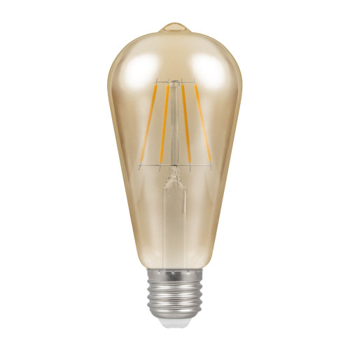 Crompton Lamps Crompton 4238 LED Filament Dimmable 5W = 35W ST64 ES 2200K
