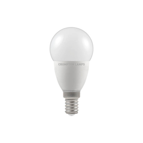 Crompton Lamps Crompton 11526 LED Thermal Plastic 5.5W Round SES 2700K