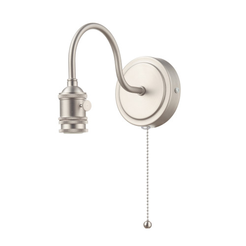 Dar Lighting Accessory Antique Chrome Wall Light Bracket Only