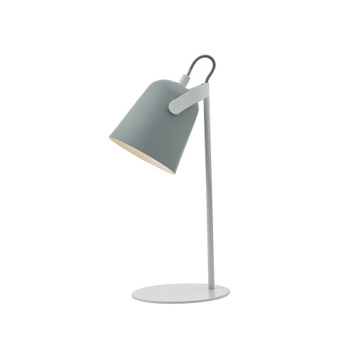 Dar Lighting Dar EFF4139 Effie 1 Light Grey/White Desk Lamp 