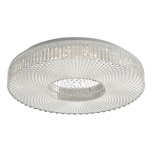 Dar Lighting Cimona Medium LED Acrylic Flush