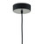 Dar Lighting Dar  ENO0122 Enoch Matte Black LED Pendant 