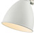 Dar Lighting Dar  FRE0702 Frederick White and Satin Chrome Wall Light 