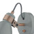 Dar Lighting Dar  FRE0739 Frederick Grey Gloss and Copper Wall Light 