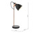 Dar Lighting Dar  FRE4222 Frederick Black and Copper Desk Lamp 