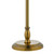 Dar Lighting Dar  KEM4175 Kempten 1 Light Antique Brass Desk Lamp 