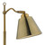 Dar Lighting Dar  KEM4175 Kempten 1 Light Antique Brass Desk Lamp 
