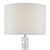 Dar Lighting Dar  MIN4208 Mina Polished Chrome/Crystal Table Lamp 