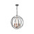 Dar Lighting Dar  PHO0322 Phoenix 3 Light Copper &amp; Black Pendant 