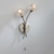 Dar Lighting Dar  SEA0946 Seattle 2 Light Satin Chrome Wall Bracket 