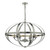 Dar Lighting Dar  SYM0646 Symbol 6 Light Satin Chrome Ceiling Pendant 