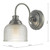 Dar Lighting Dar  TAC0761 Tack 1 Light Antique Chrome Wall Light 