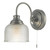 Dar Lighting Dar  TAC0761 Tack 1 Light Antique Chrome Wall Light 