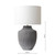 Dar Lighting Dar  UDI4239 Udine Grey Ceramic Table Lamp 