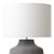 Dar Lighting Dar  UDI4239 Udine Grey Ceramic Table Lamp 