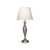 Dar Lighting Dar  BYB4046 Bybliss Satin Chrome Table Lamp 