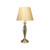 Dar Lighting Dar  BYB4075 Bybliss Antique Brass Table Lamp 
