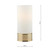 Dar Lighting Dar  JOT4035 Jot Gold Touch Table Lamp 