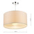Dar Lighting Dar  RIT6533 Rita Easy-Fit 2 Tone Cream Pendant 