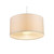 Dar Lighting Dar  RIT6533 Rita Easy-Fit 2 Tone Cream Pendant 