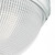 Dar Lighting Dar  ARB5250 Arbor 3 Light Chrome/Glass Flush Ceiling Fitting 