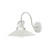 Dar Lighting Dar  LID072 Liden 1 Light Polished Chrome/White Wall Fitting 