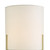 Dar Lighting Dar  MIC4135 Michaela Satin Gold Table Lamp 