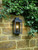 Dar Lighting Dar VAP5222 Vapour Outdoor 1 Light Black Lantern Wall Fitting 