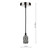Dar Lighting Dar  SP8667 Accessories 1 Light Gun Metal Suspension Cable 