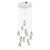 Dar Lighting Dar CRY1250 Crystal LED Cluster 12 Light Pendant 