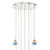 Dar Lighting Dar CES1250 Cesario Cluster LED 12 Light Pendant 