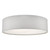 Dar Lighting Dar CIE5015 Cierro Ivory 4 Light Flush 