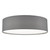 Dar Lighting Dar CIE5039 Cierro Grey 4 Light Flush 